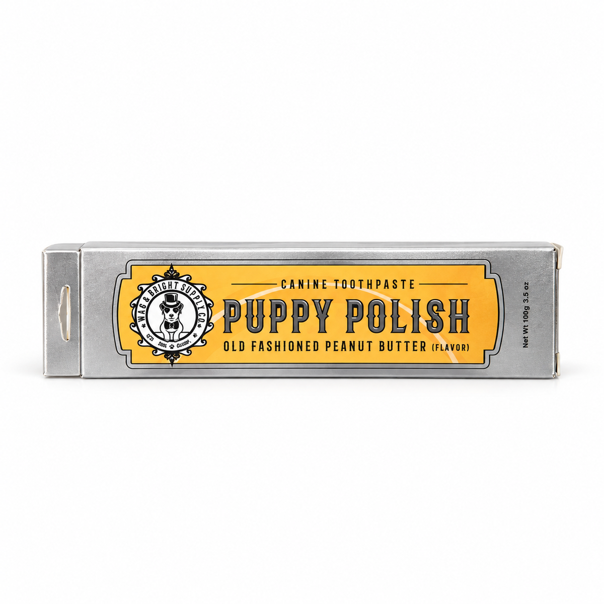 Wag &Bright | Puppy Polish Dog Toothpaste – Old Fashioned Peanut Butter