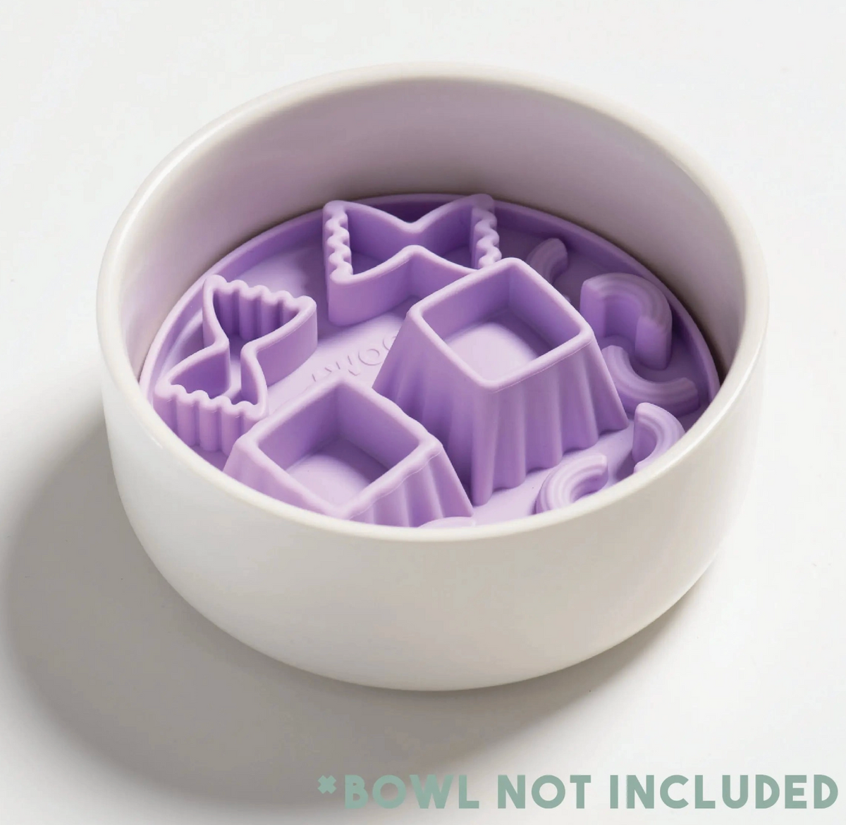 Awoo | Snackaroni Slow Feeder Insert & Lick Mat – Lavender