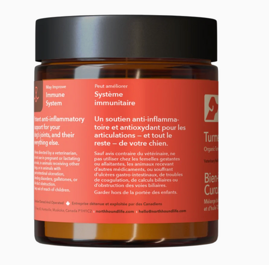 North Hound Life | Turmeric Wellness+ – Organic Turmeric & MCT Oil Blend