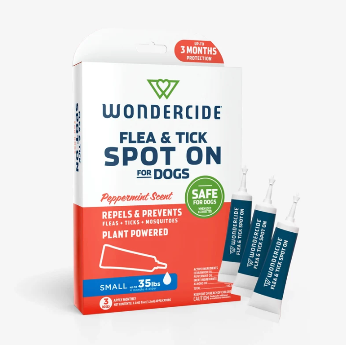 Wondercide Flea & Tick Spot On for Small Dogs – Peppermint