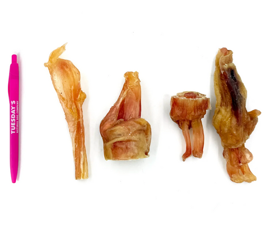 Tuesday’s Natural Dog Company | Assorted Beef Tendons – 8 oz
