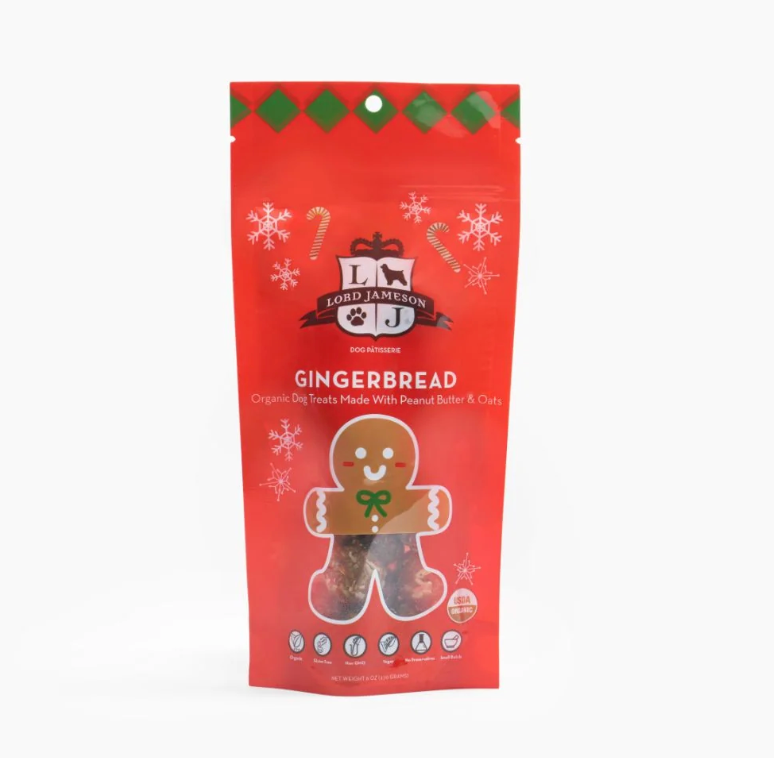 Lord Jameson | Christmas Gingerbread Organic Dog Treats