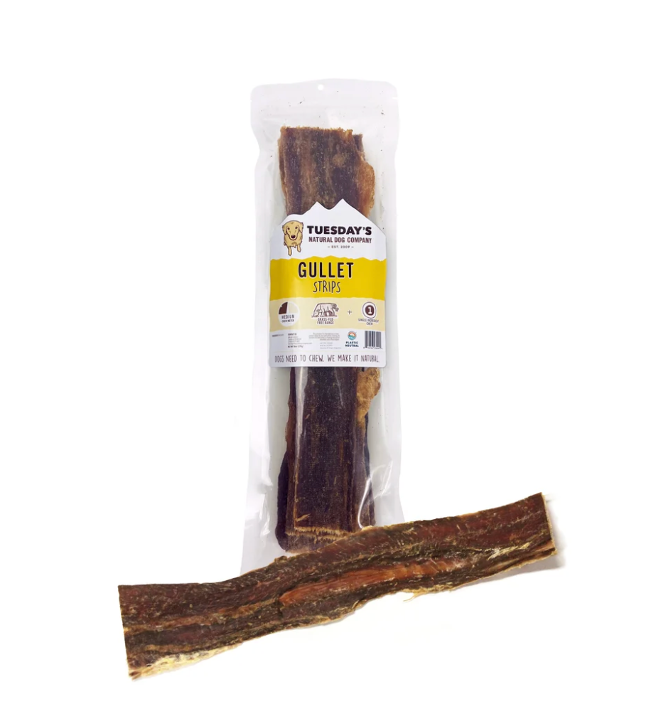 Tuesday’s Natural Dog Company | 12" Gullet Strips
