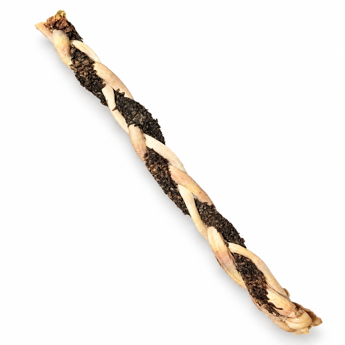 Stinky Braid | Ostrich Tendon+ Green Beef Tripe + Pork Pizzle Braid
