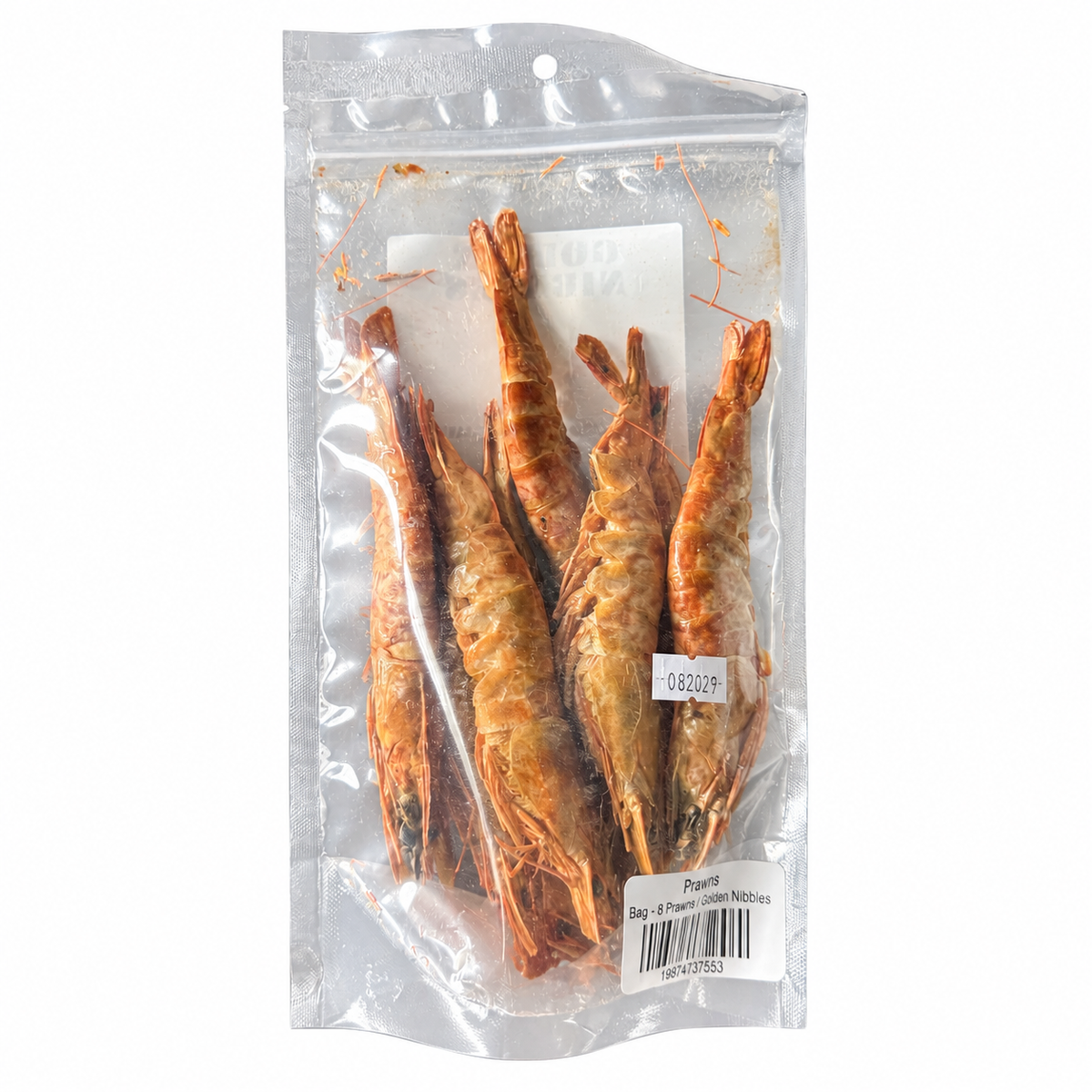 Golden Nibbles |Freeze-Dried Raw Prawns