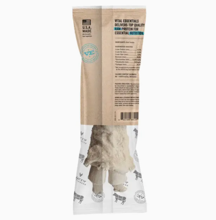 Vital Essentials | Raw Bar Freeze-Dried Raw Beef Tendon Dog Treat – 1.76 oz