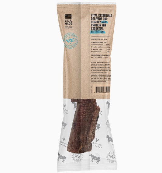 Vital Essentials|  Raw Bar Freeze-Dried Raw Bully Stick Dog Treat – 1.4 oz