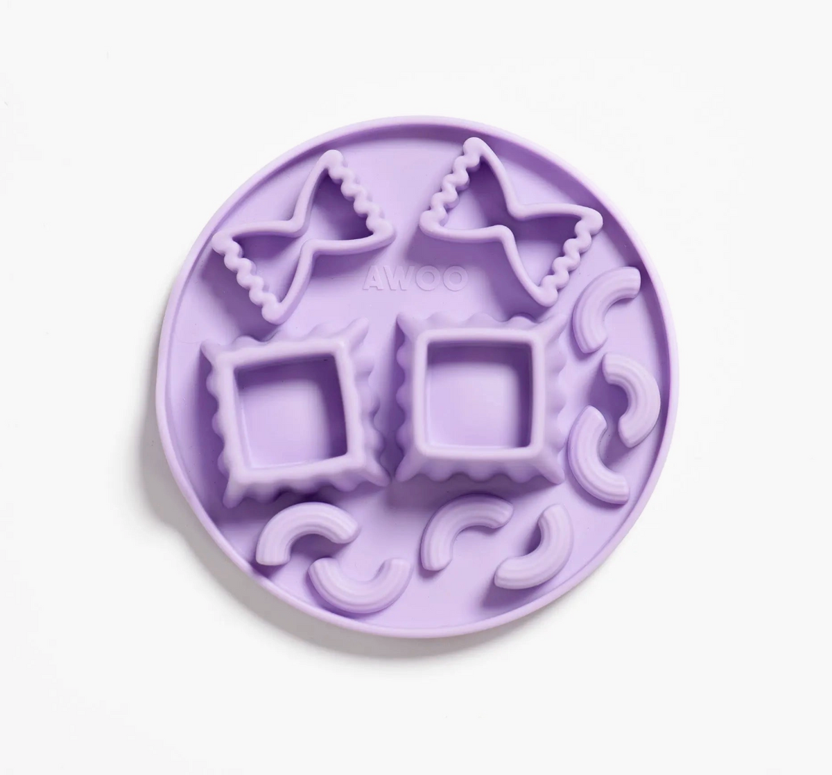 Awoo | Snackaroni Slow Feeder Insert & Lick Mat – Lavender