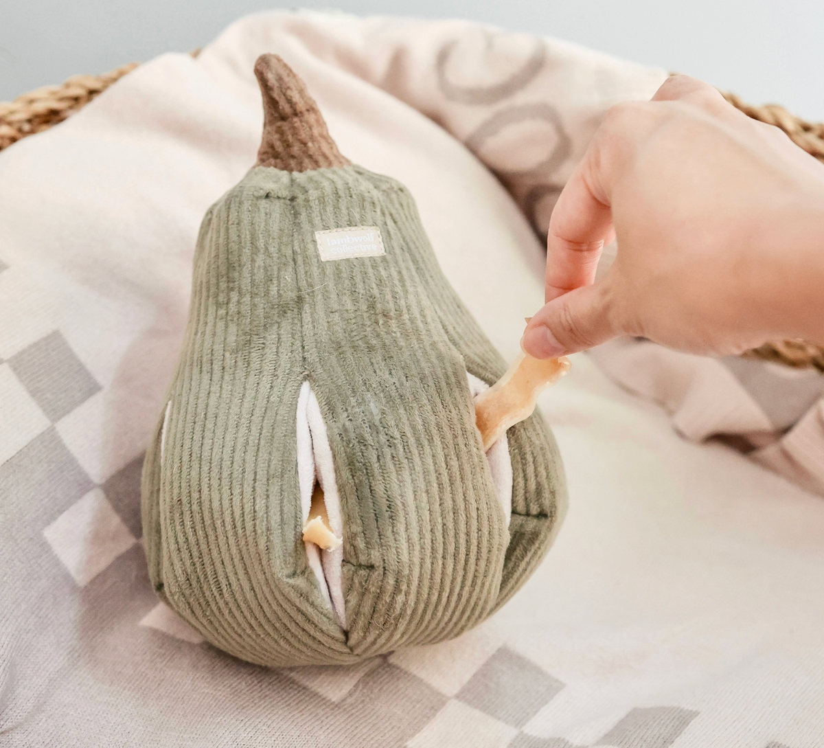 Lambwolf Collective | Butternut Enrichment Snuffle Dog Toy | Small