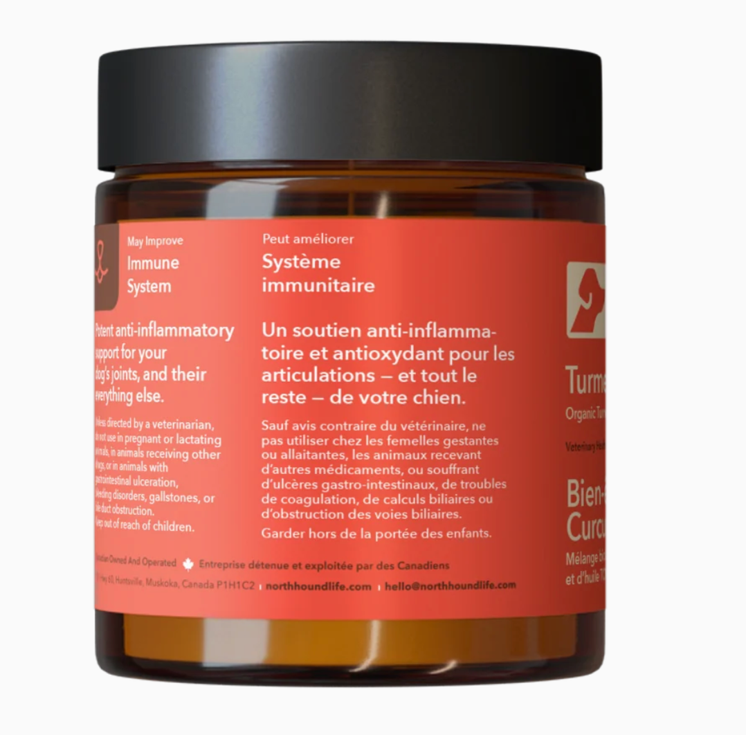 North Hound Life | Turmeric Wellness+ – Organic Turmeric & MCT Oil Blend