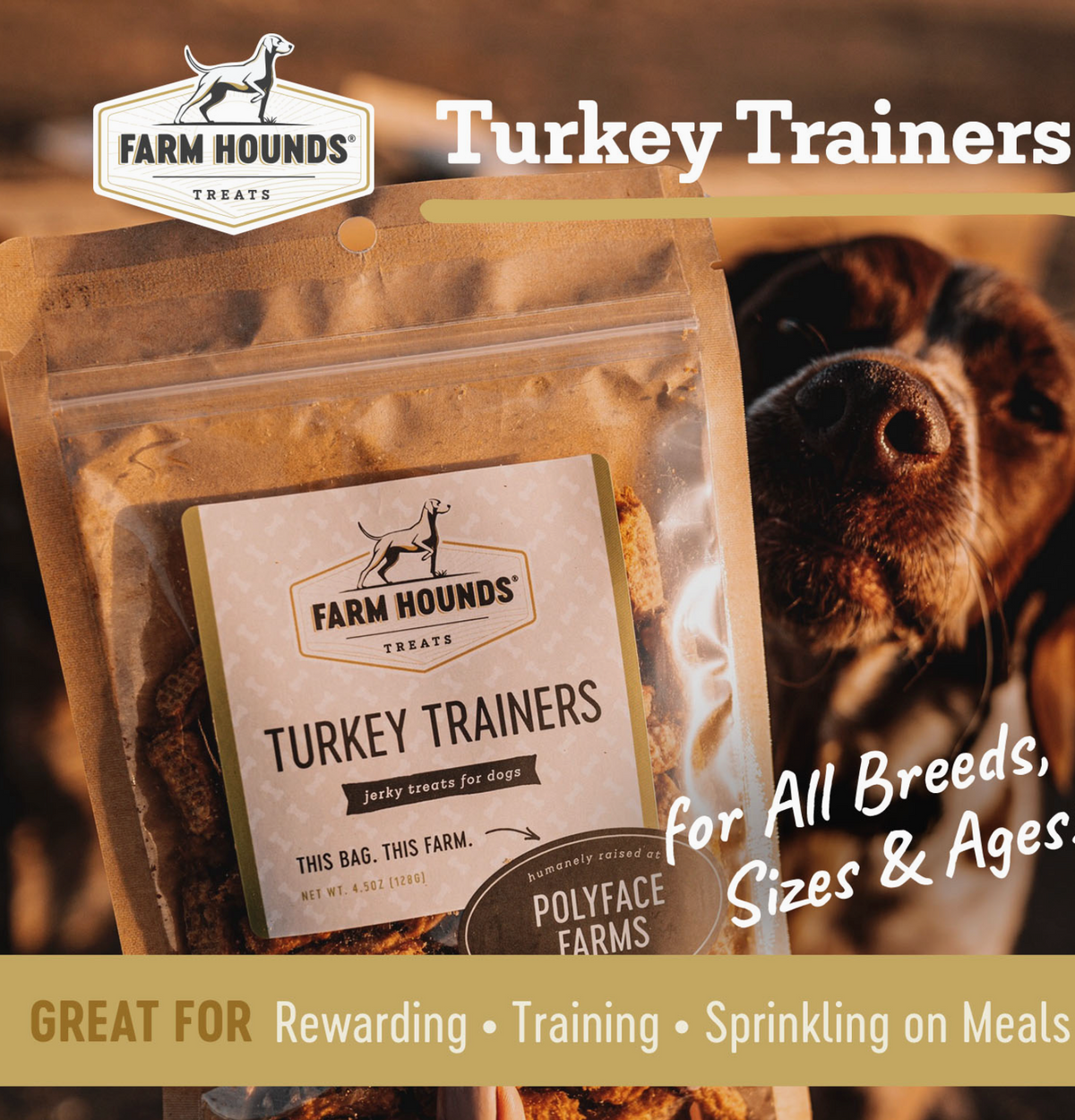 Farm Hounds | Turkey Trainers –  4.5 oz