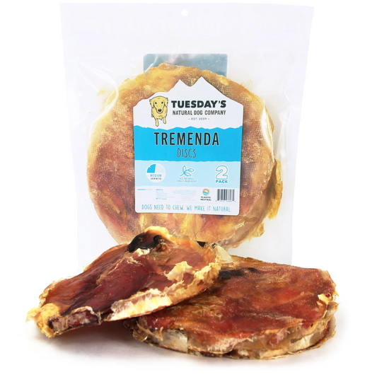 Tuesday’s Natural Dog Company |  Tremenda Disc Chews – 2 Pack