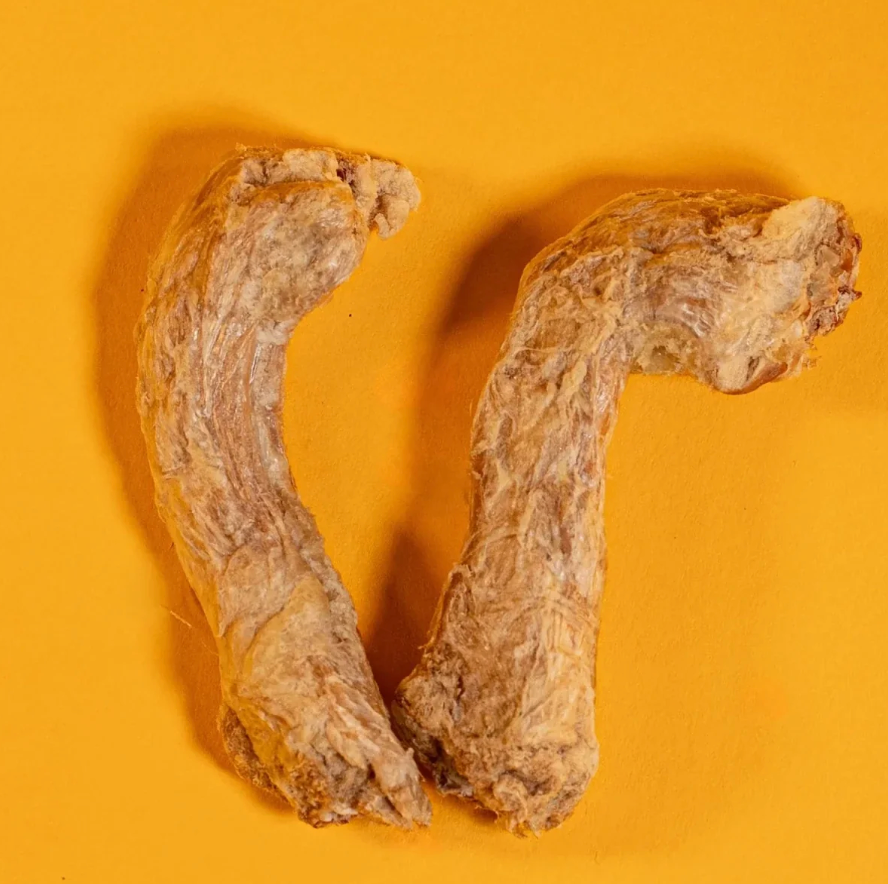 Golden Nibbles  | Freeze-Dried Raw Chicken Necks – 3 oz