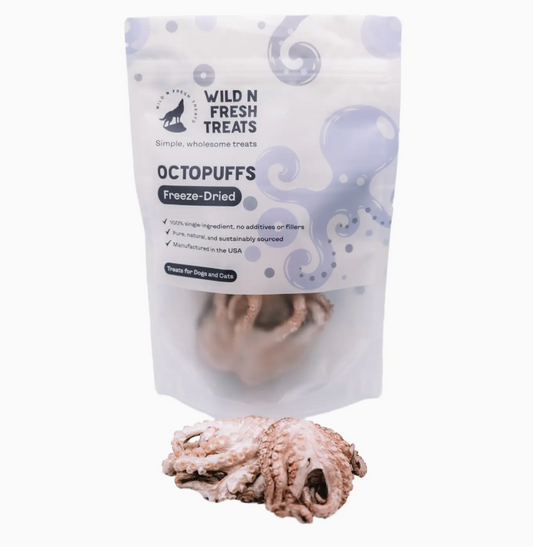Wild n Fresh | Freeze-Dried Octopuffs