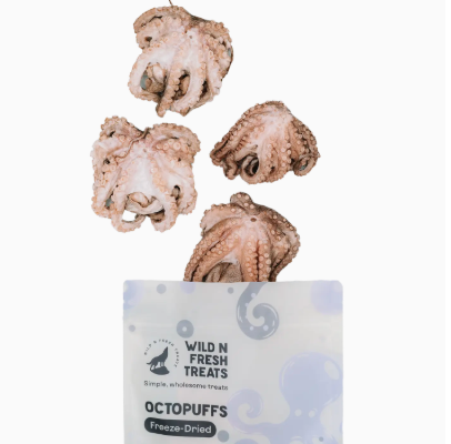 Wild n Fresh | Freeze-Dried Octopuffs