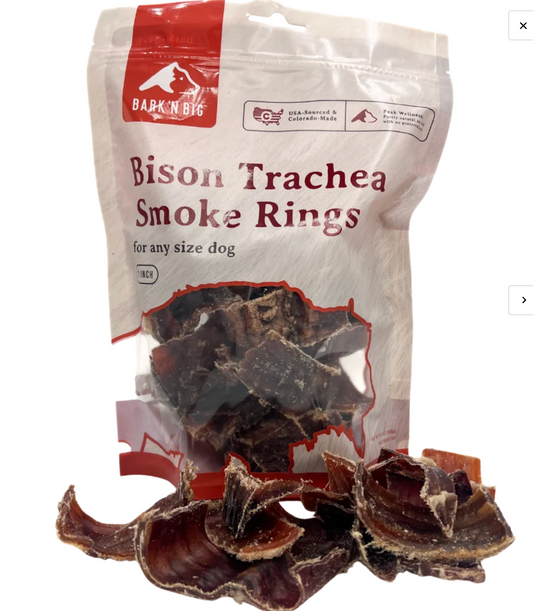 BarknBig | Bison Trachea Smoke Rings