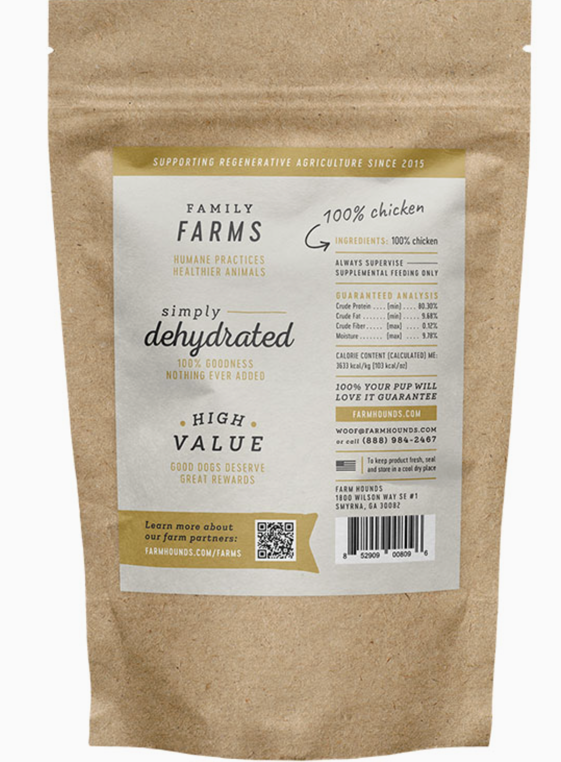 Farm Hounds | Chicken Jerky – 3.5 oz