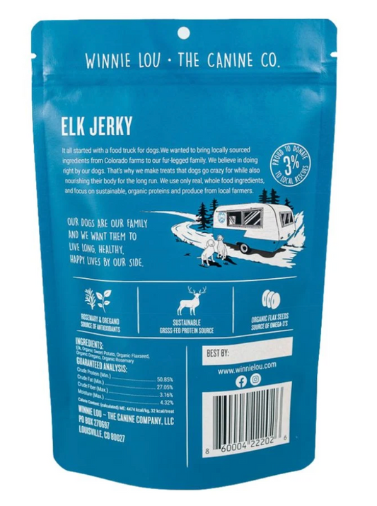 Winnie Lou | Elk Jerky  2.5 oz