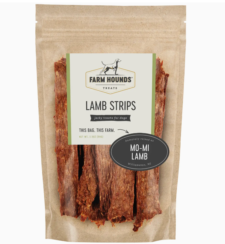 Farm Hounds | Lamb Strips  3.5 oz ·（ Seasonal）