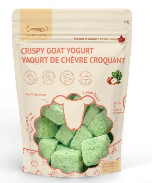 Loopy Paws | Crispy Goat Yogurt – Veggie &amp; Apple