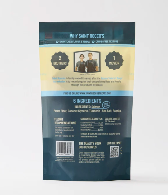 Saint Rocco’s Alaskan Salmon Treats