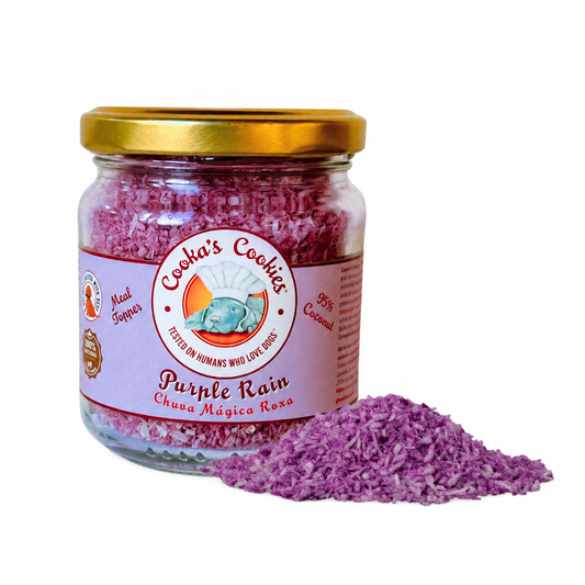 Cooka’s Cookies | Purple Rain Coconut &amp; Purple Sweet Potato Meal Topper – 65g