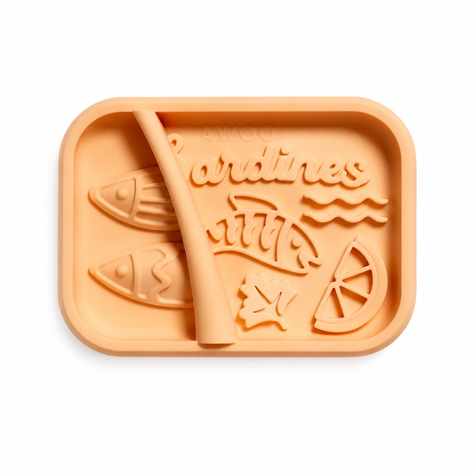 Awoo | Sardina Lick Mat & Slow Feeder – Melon