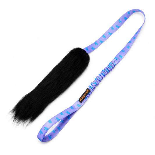 Tug-E-Nuff |  Sheepskin Bungee Chaser | Interactive Dog Toys