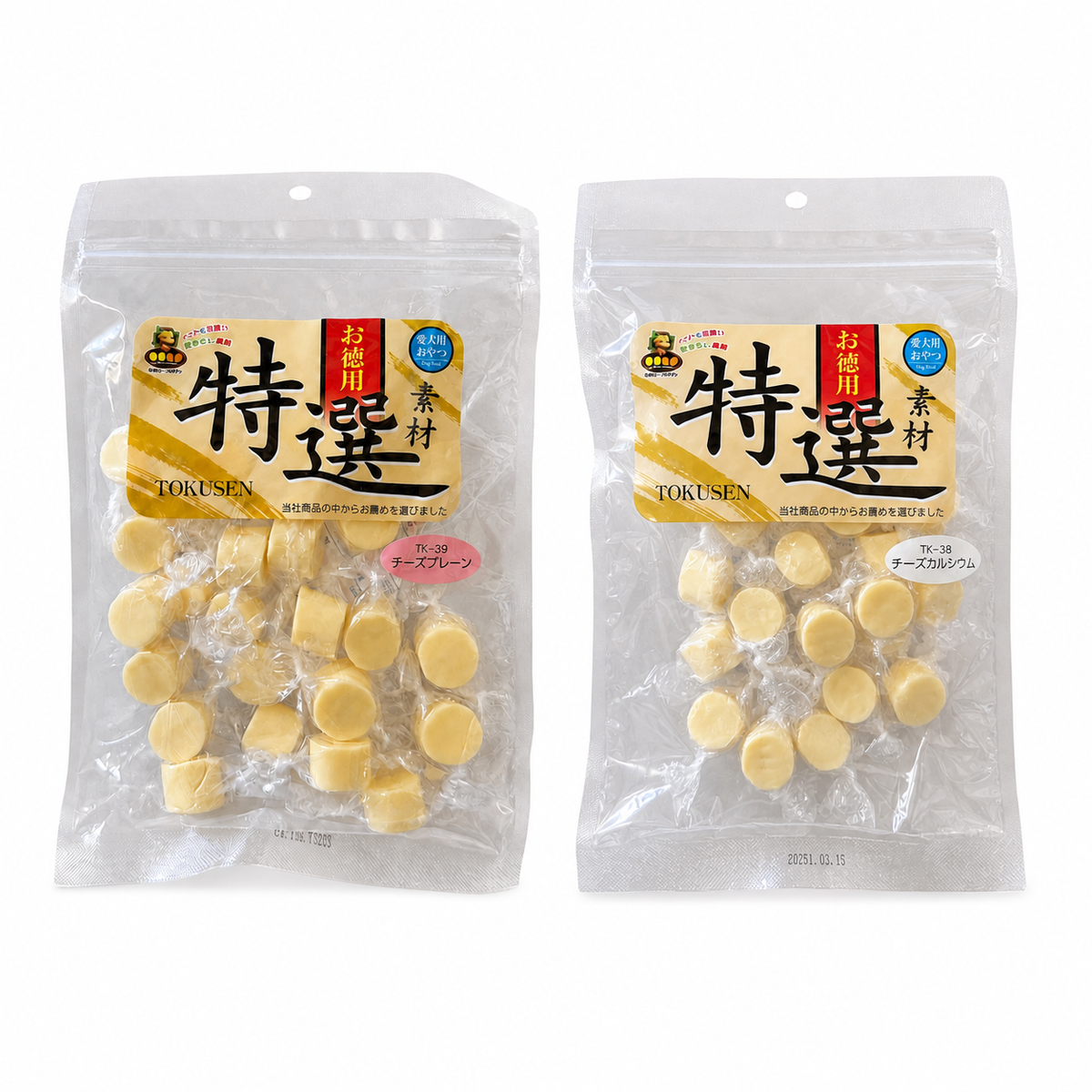 Marujyo & Uefuku | Tokusen Japanese Cheese Dog Treats