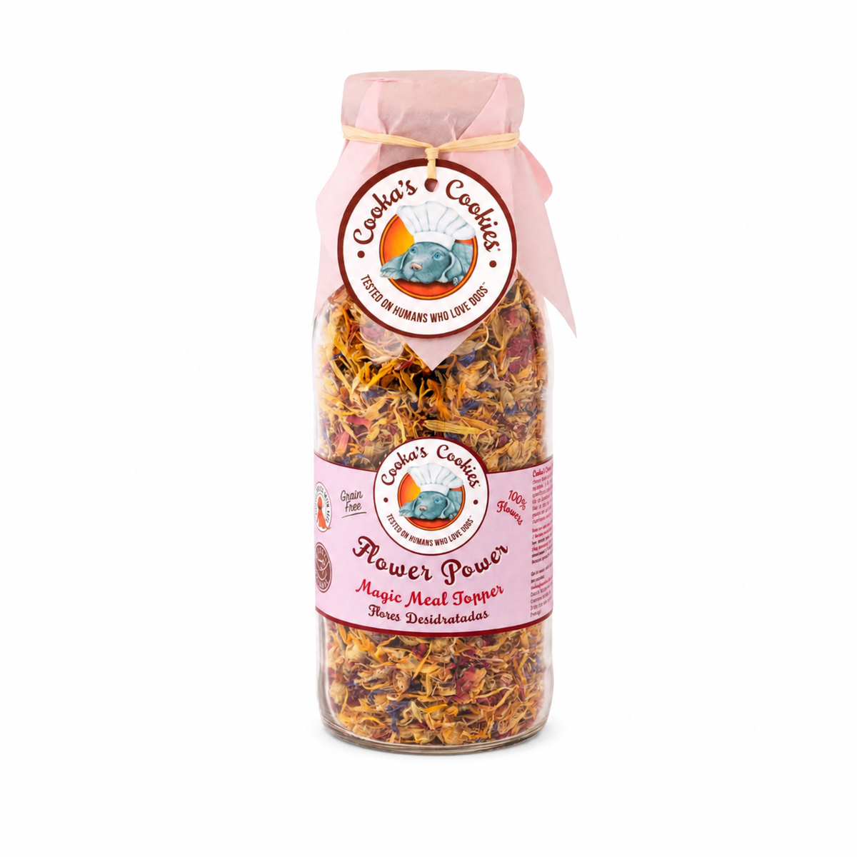 Cooka’s Cookies Flower Power Botanical Meal Topper