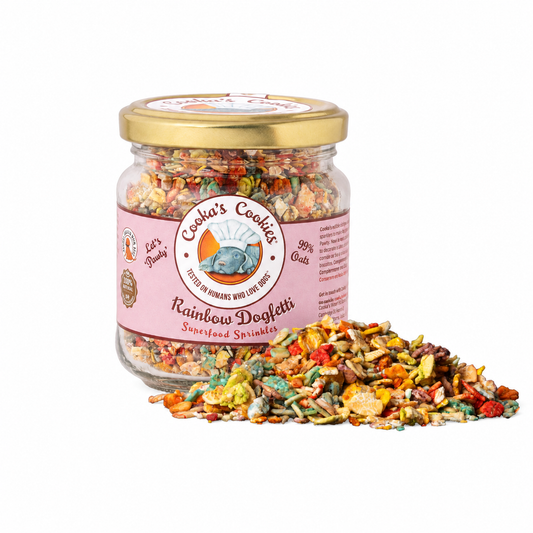 Cooka’s Cookies | Rainbow Dogfetti Superfood Sprinkles – 90g