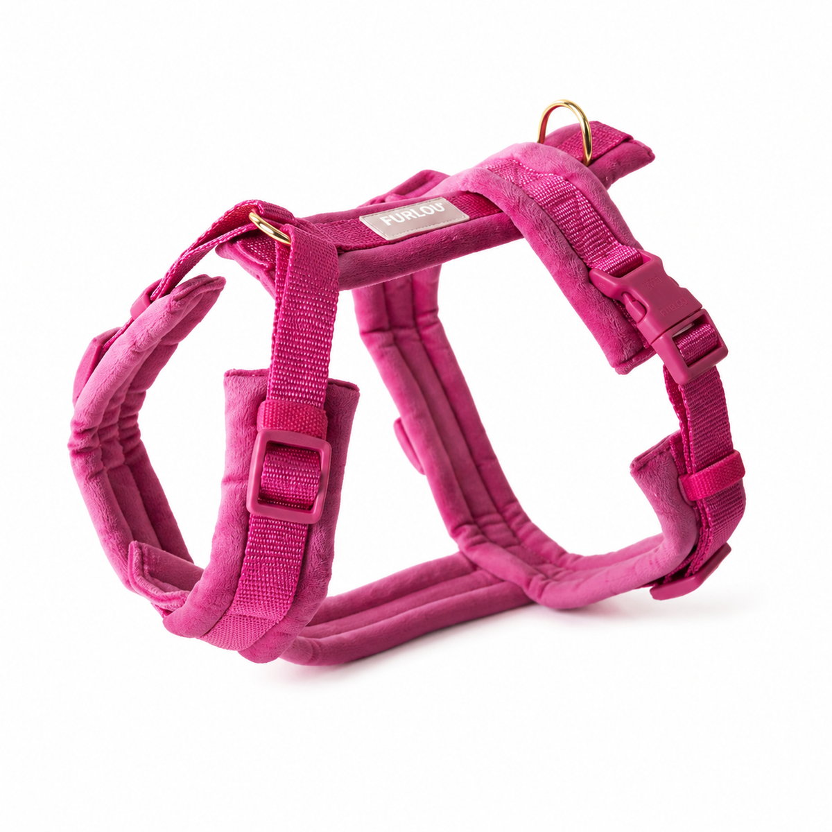 FURLOU |  Velvet Dog Harness