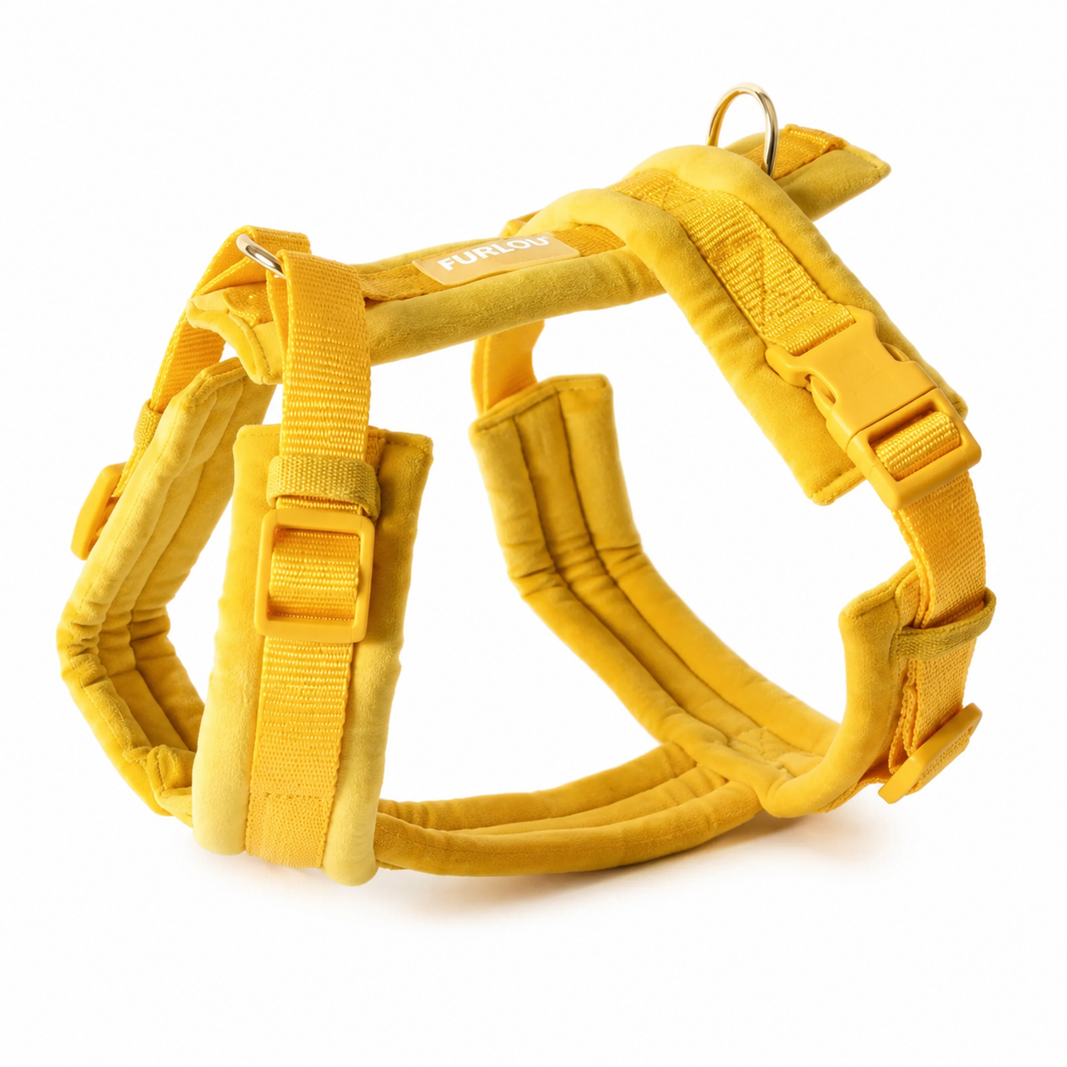 FURLOU |  Velvet Dog Harness