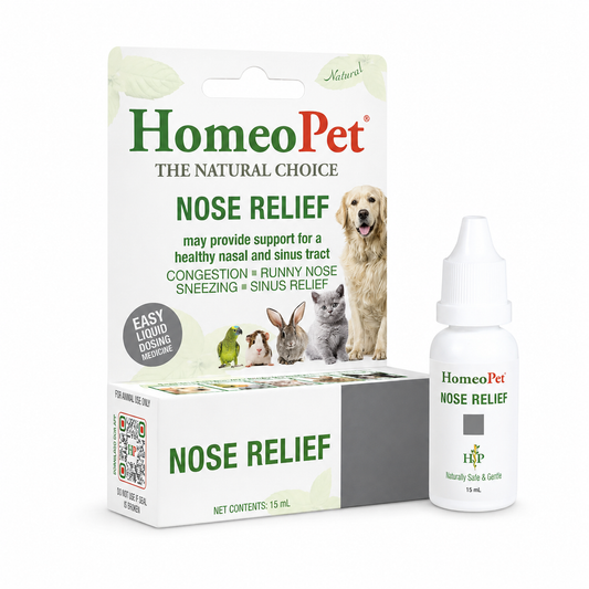 HomeoPet | Nose Relief | Homeopathic Oral Drops – 15 mL