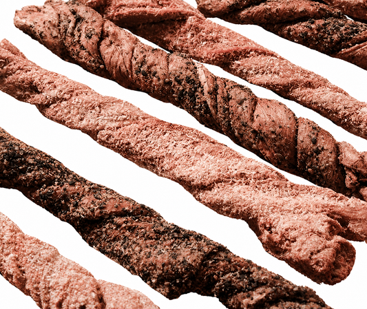 Fredy | Horse Esophagus Twists with Black Sesame & Coconut – 2 Pack