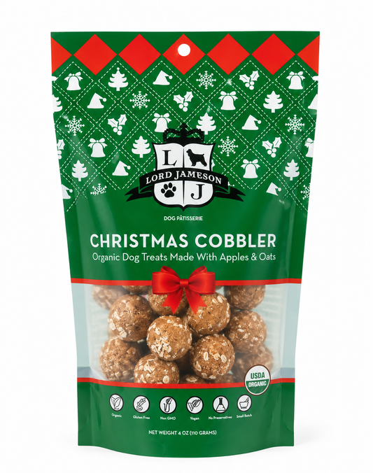 Lord Jameson | Holiday Christmas Cobbler Organic Dog Treats