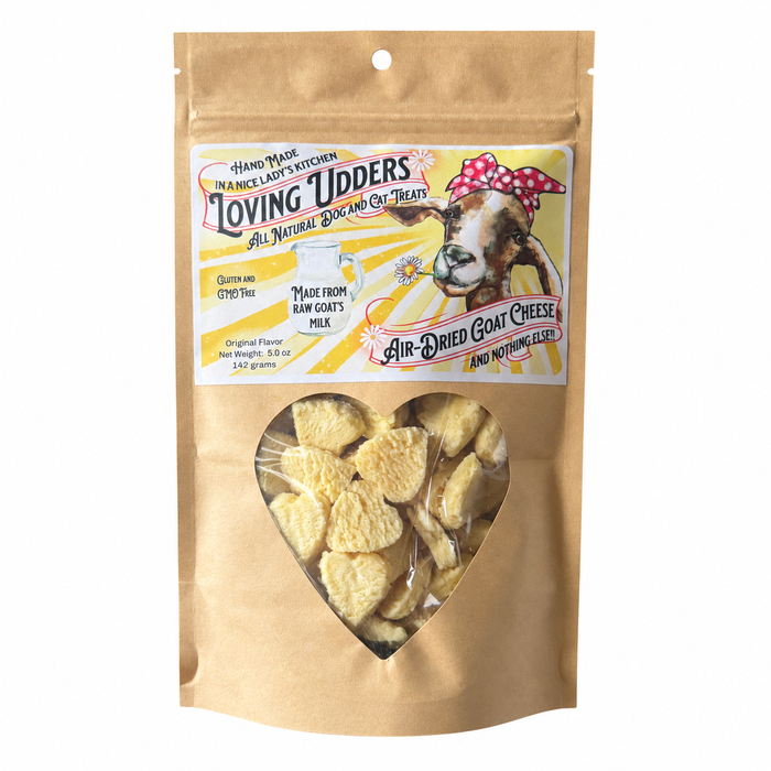 Loving Udders|  Air-Dried Goat Cheese – Original