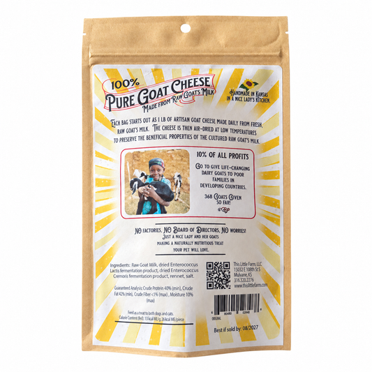 Loving Udders|  Air-Dried Goat Cheese – Original